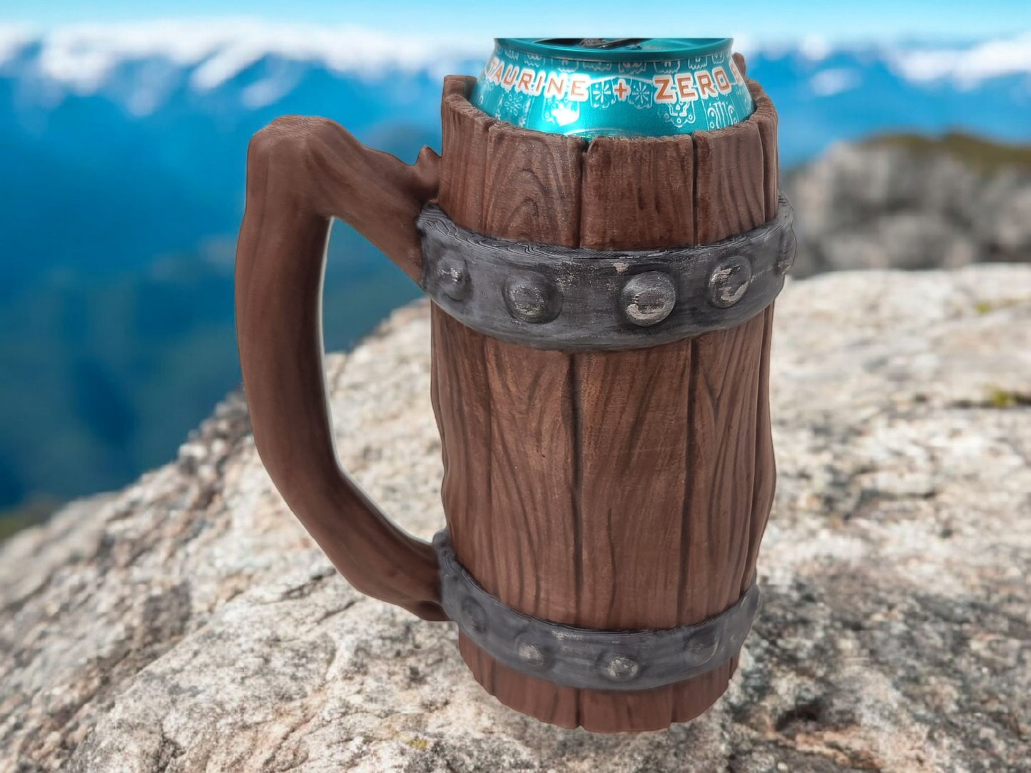 Monster mug soda/pop holder