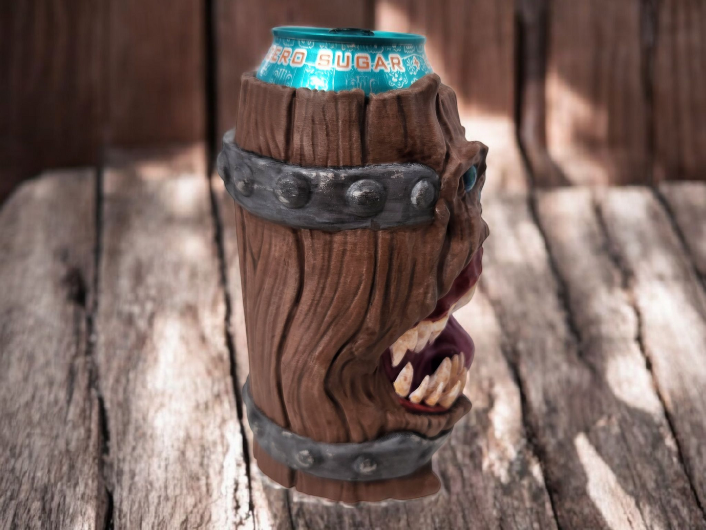 Monster mug soda/pop holder