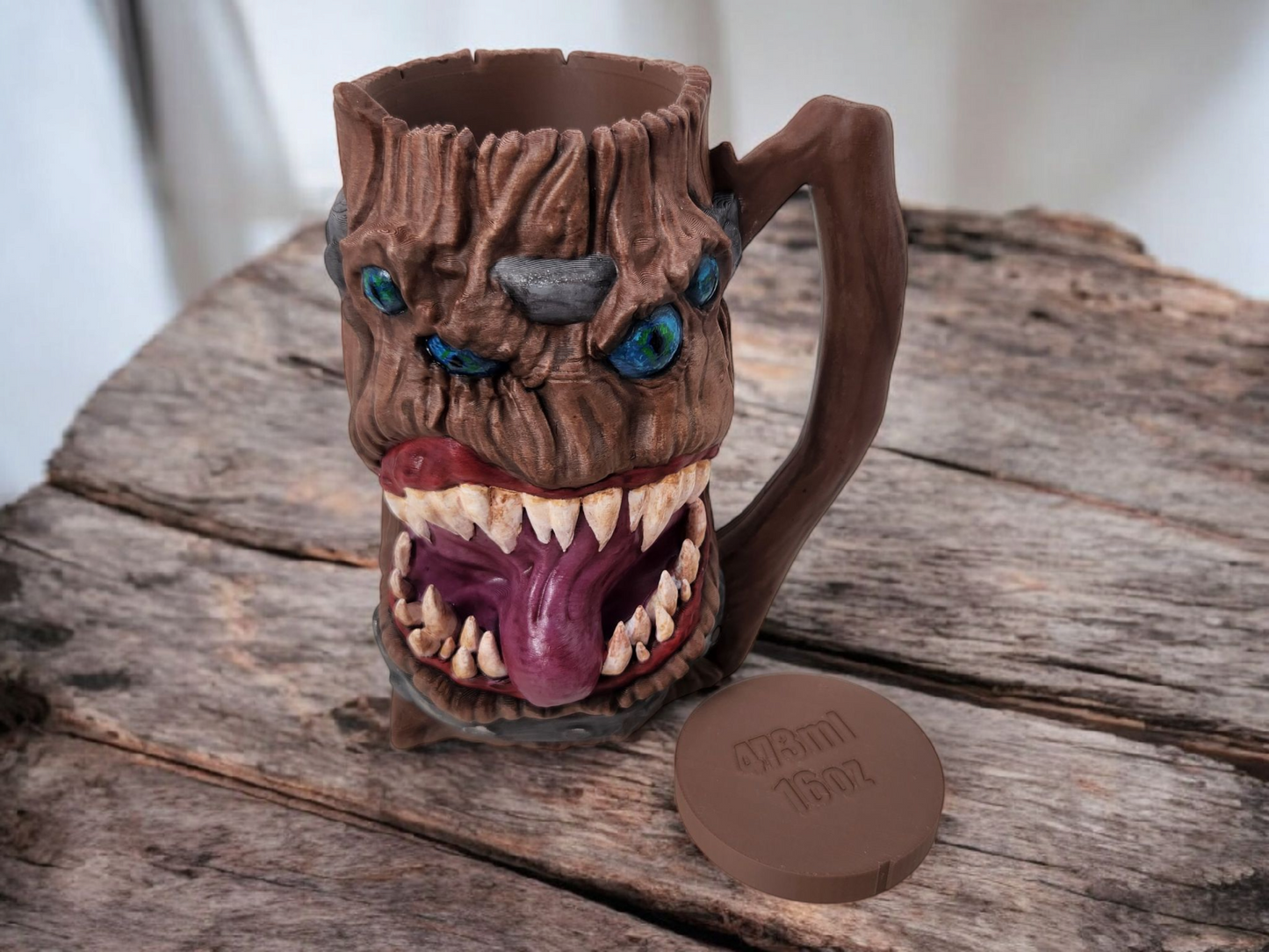 Monster mug soda/pop holder