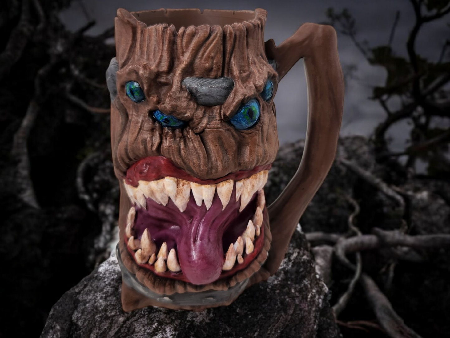 Monster mug soda/pop holder