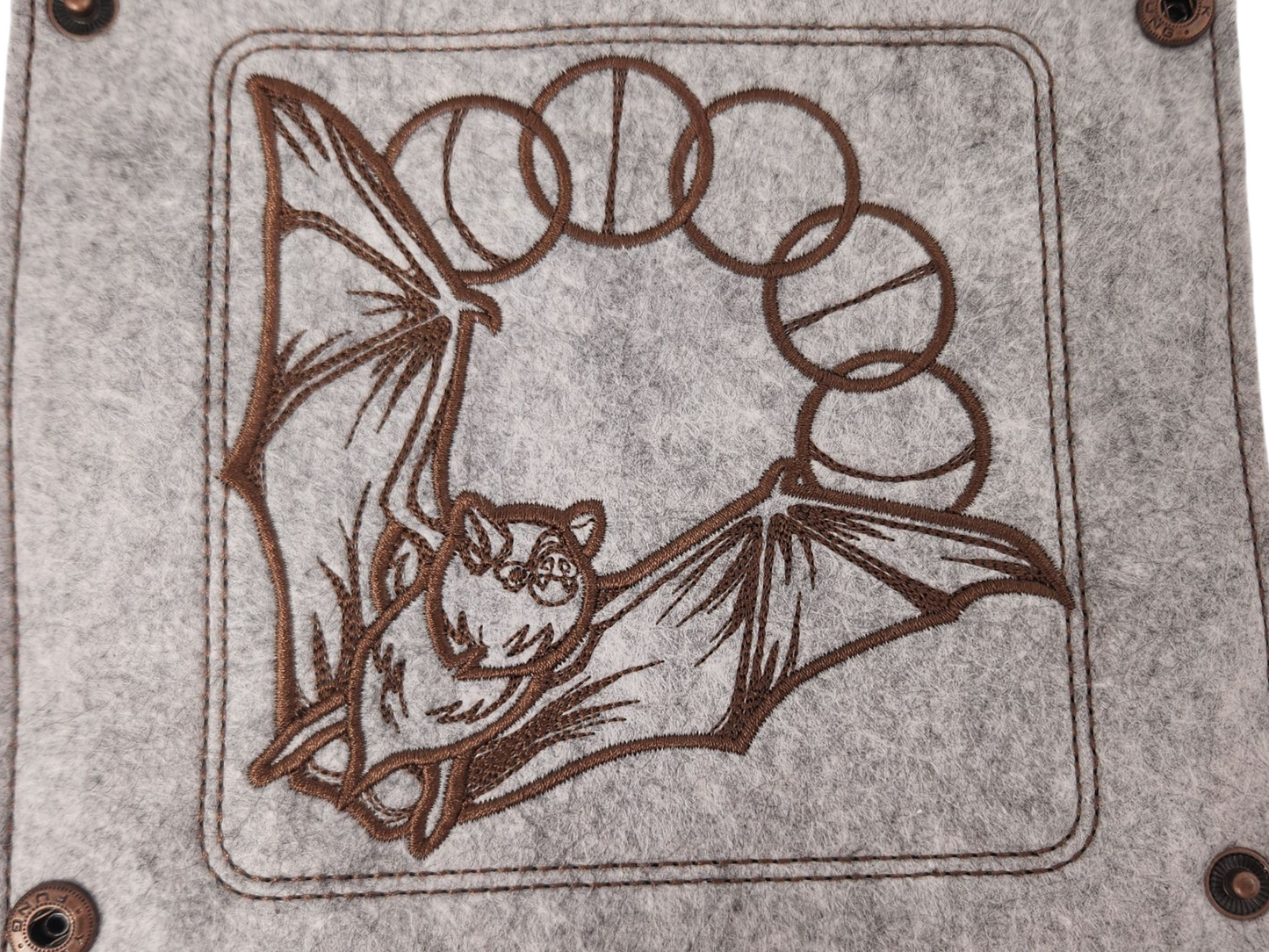 Lunar bat dice tray