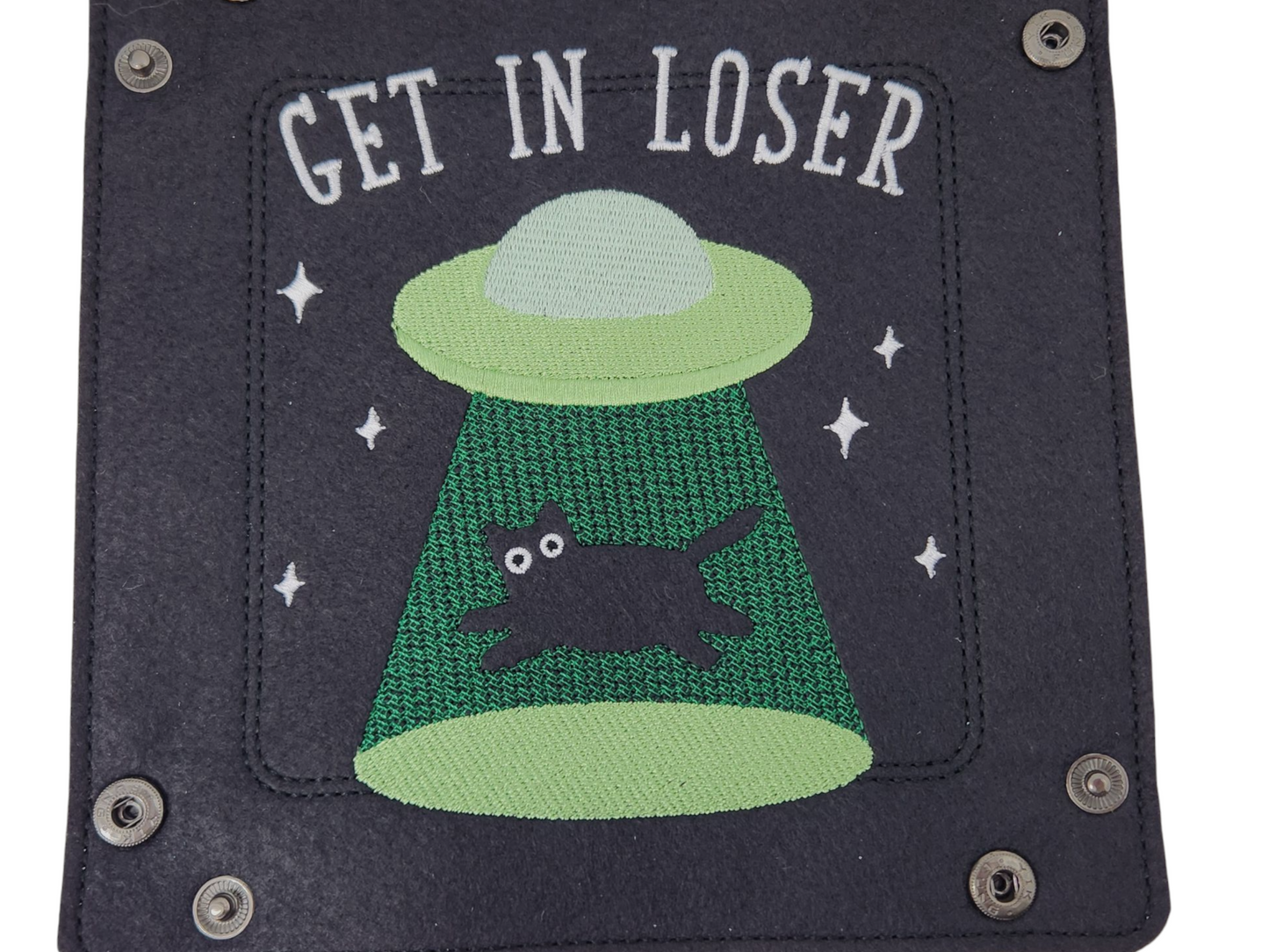 UFO visit dice tray
