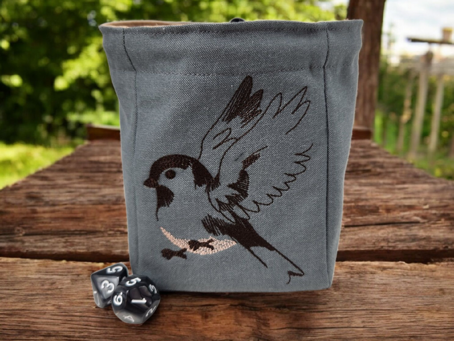 Chickadee Dice Bag