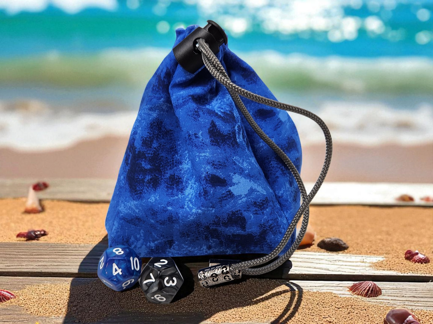 Whale dice bag