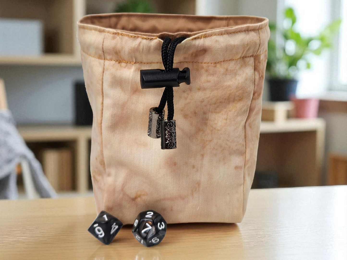 Horse design dice bag