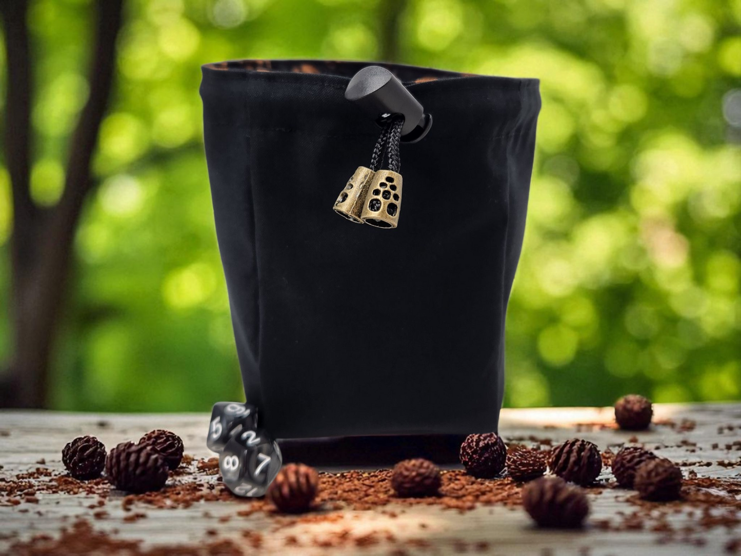Bear paw dice bag