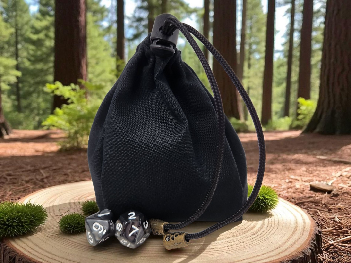 Bear paw dice bag