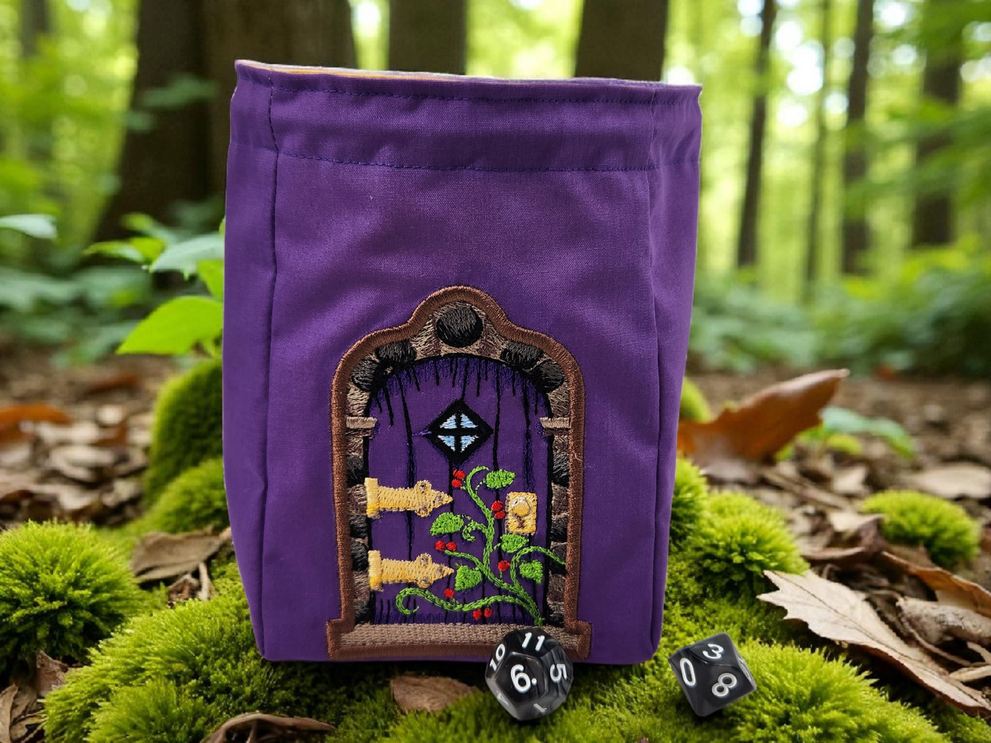 Fairy door dice bag