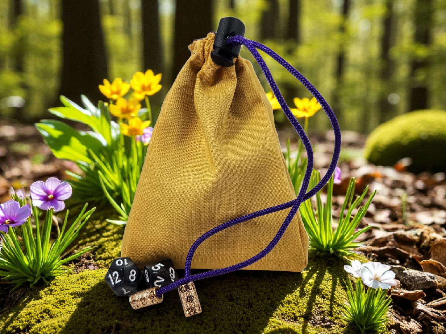 Fairy door dice bag
