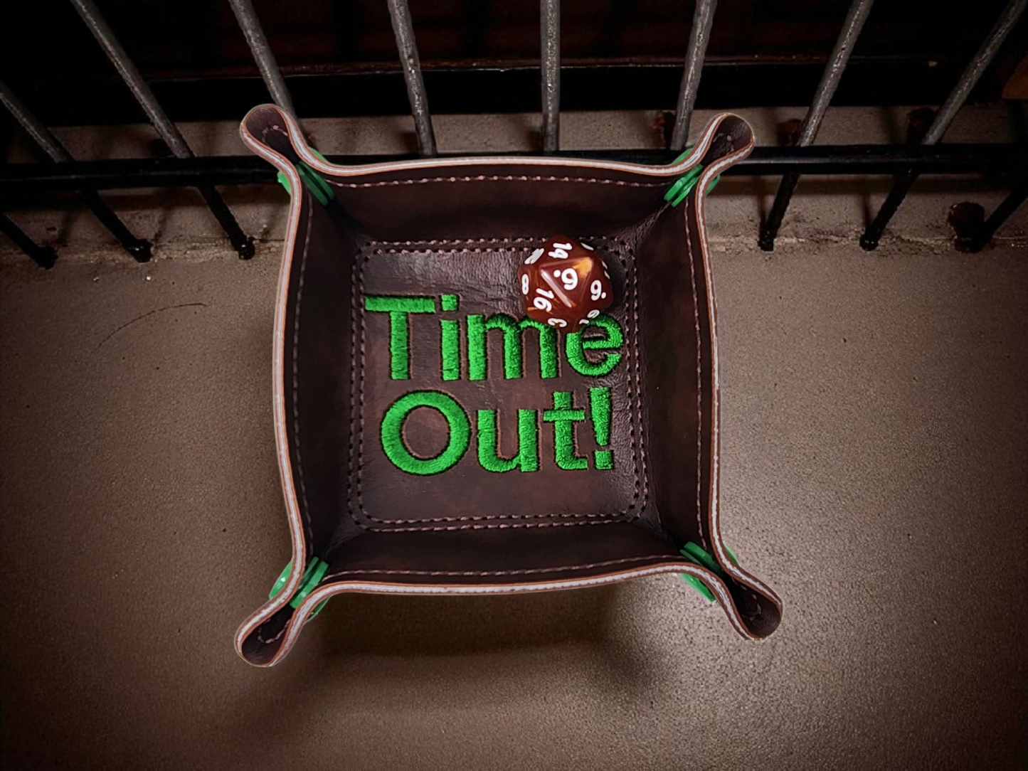 Small Time Out Dice Tray - Exile Bad Luck Dice
