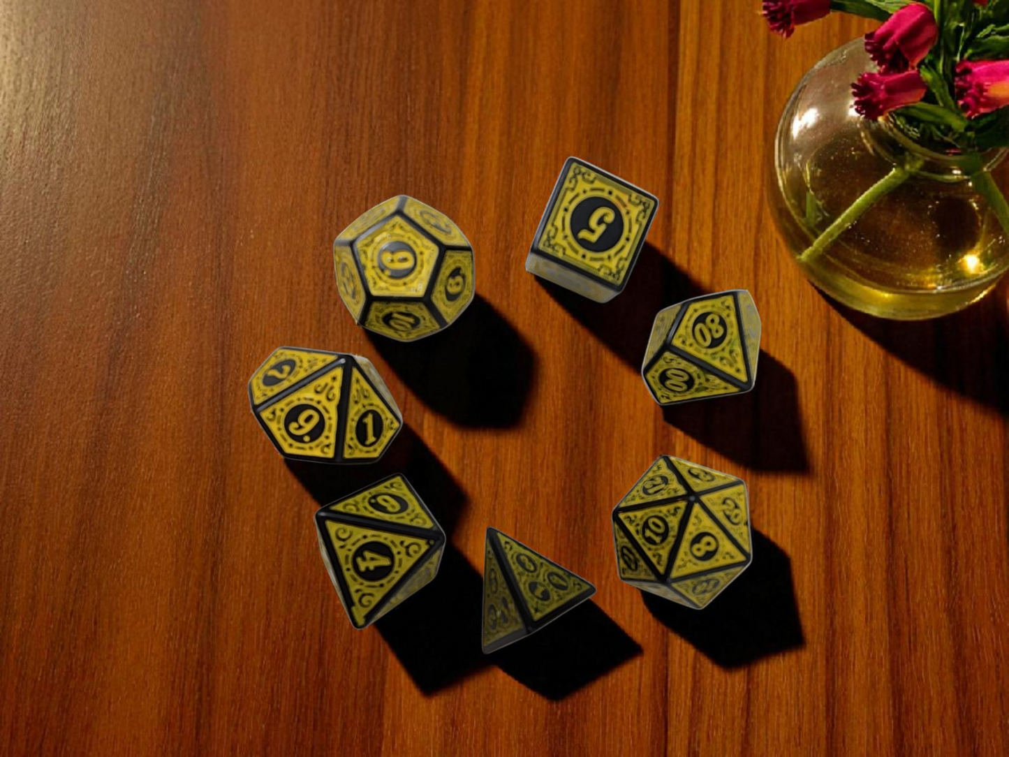 Bee dice tray gift set