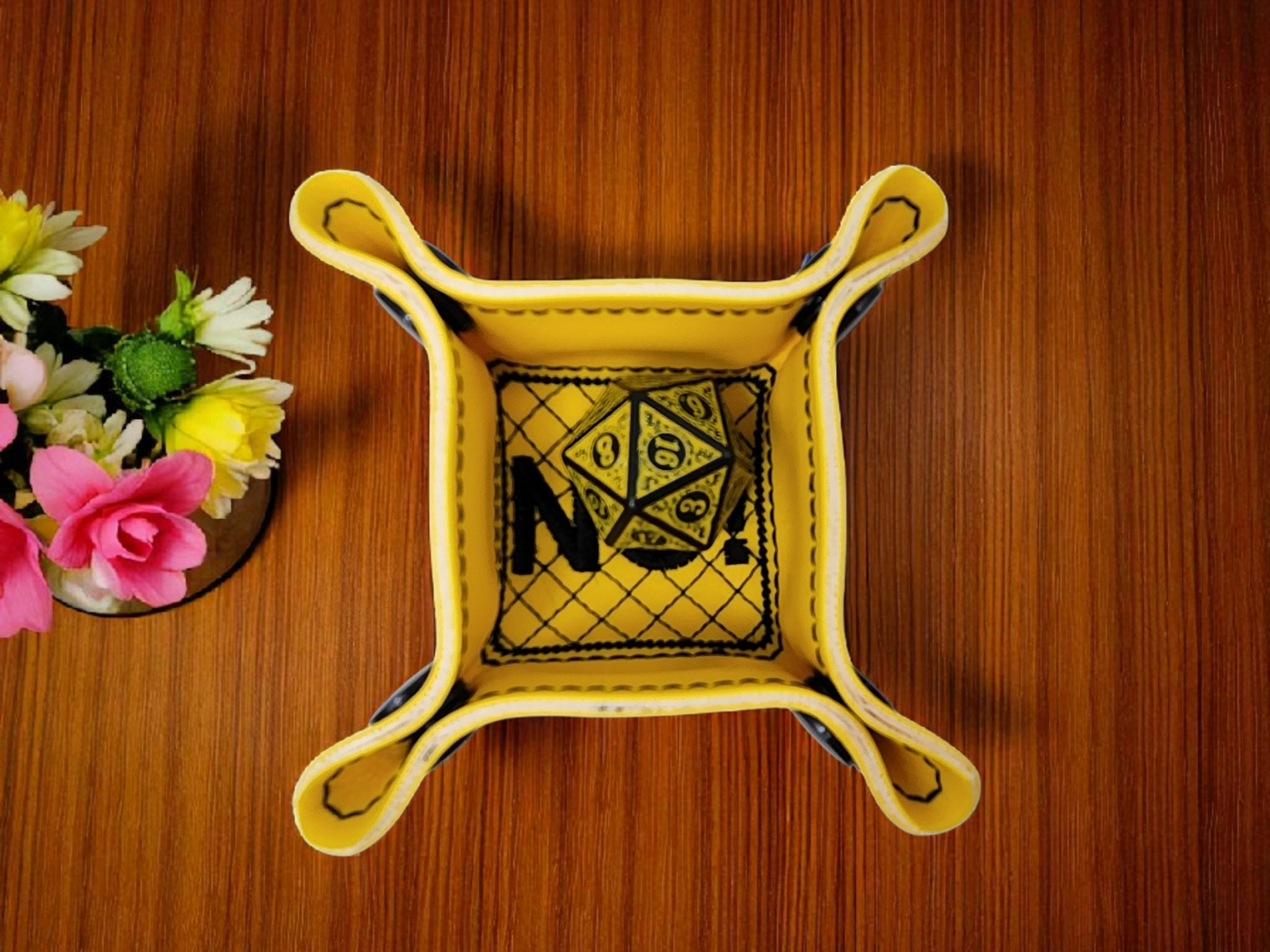 Bee dice tray gift set
