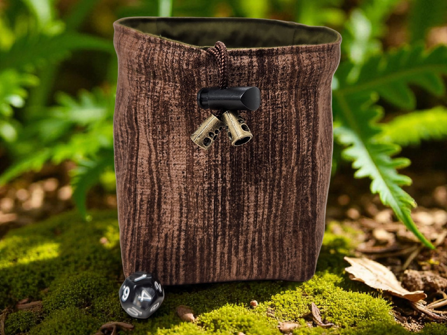 Bigfoot believes in you, dice bag