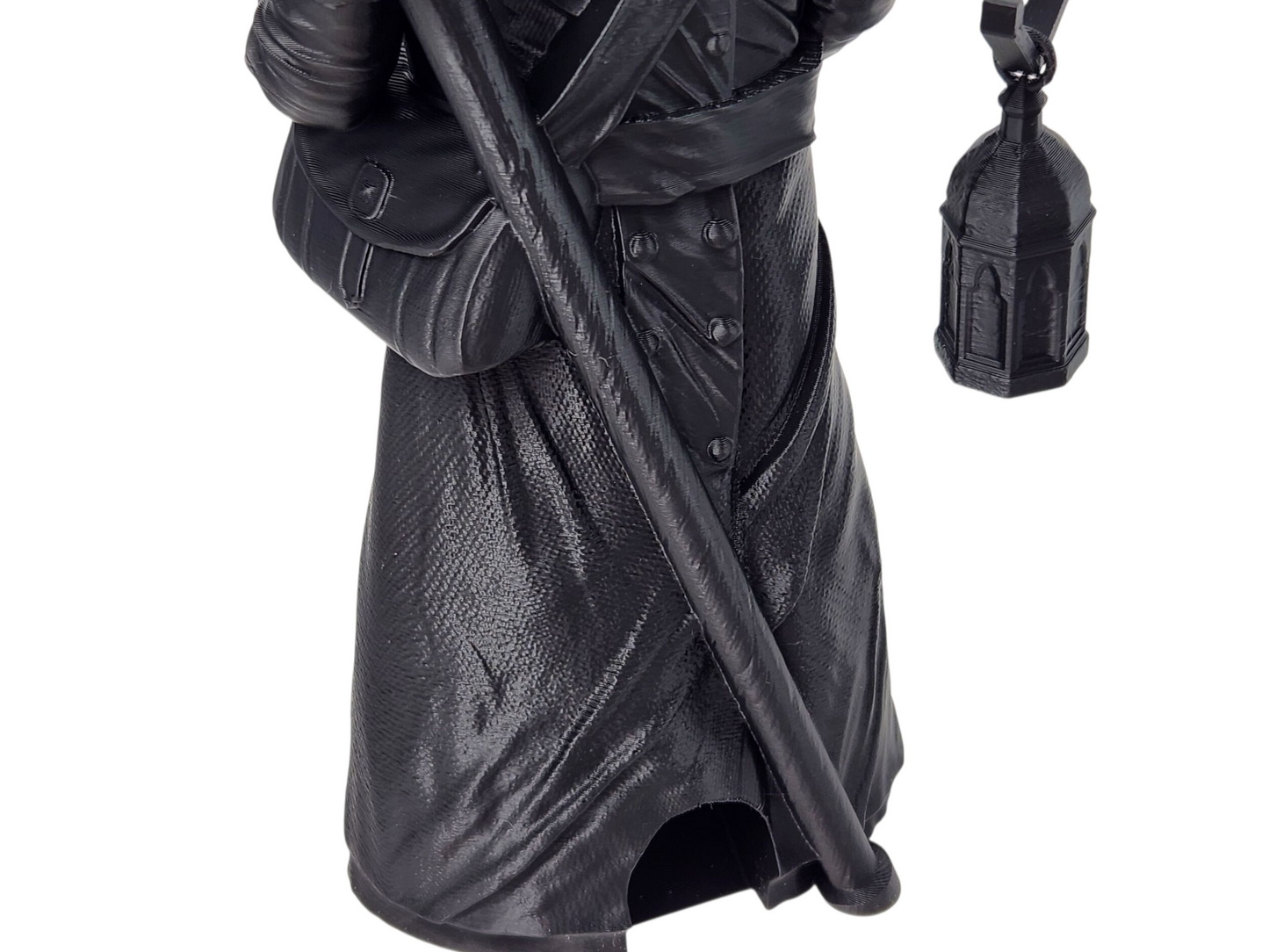 Plague doctor gift set, dice tower, dice bag and set of dice.