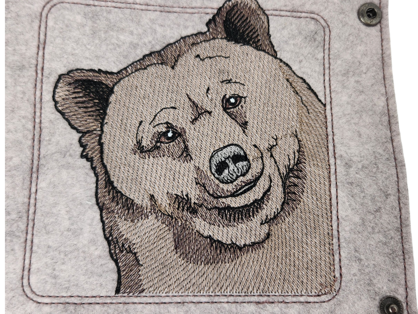 Peeking Bear Dice Tray