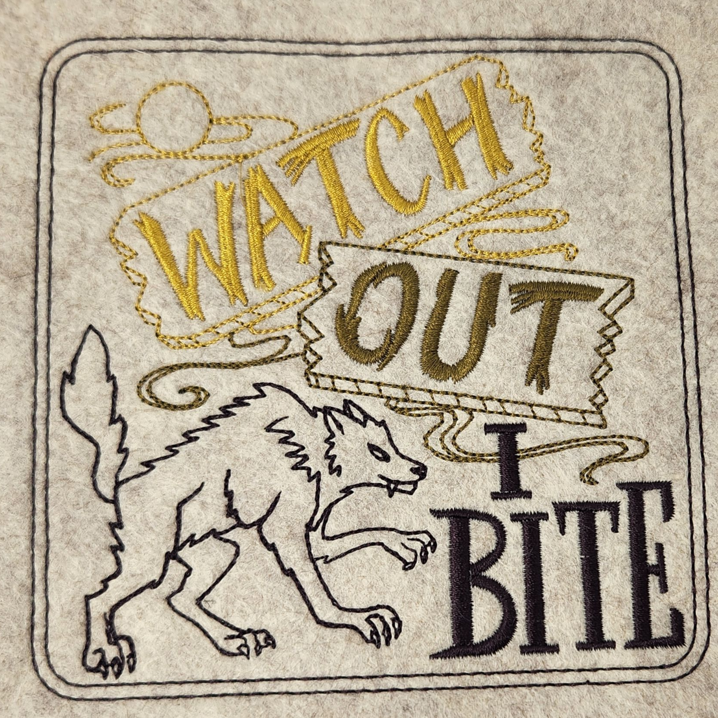Scary Wolf Dice Tray - Your Gaming Companion