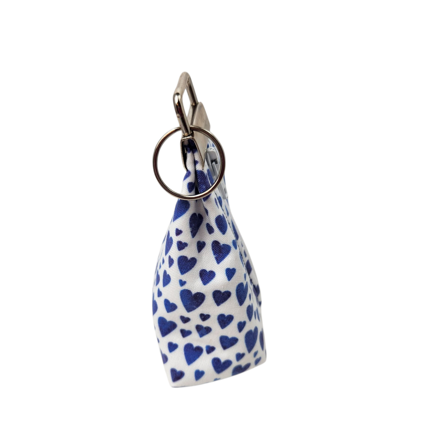 Grab and go small dice pouch with matching dice, Heart themed