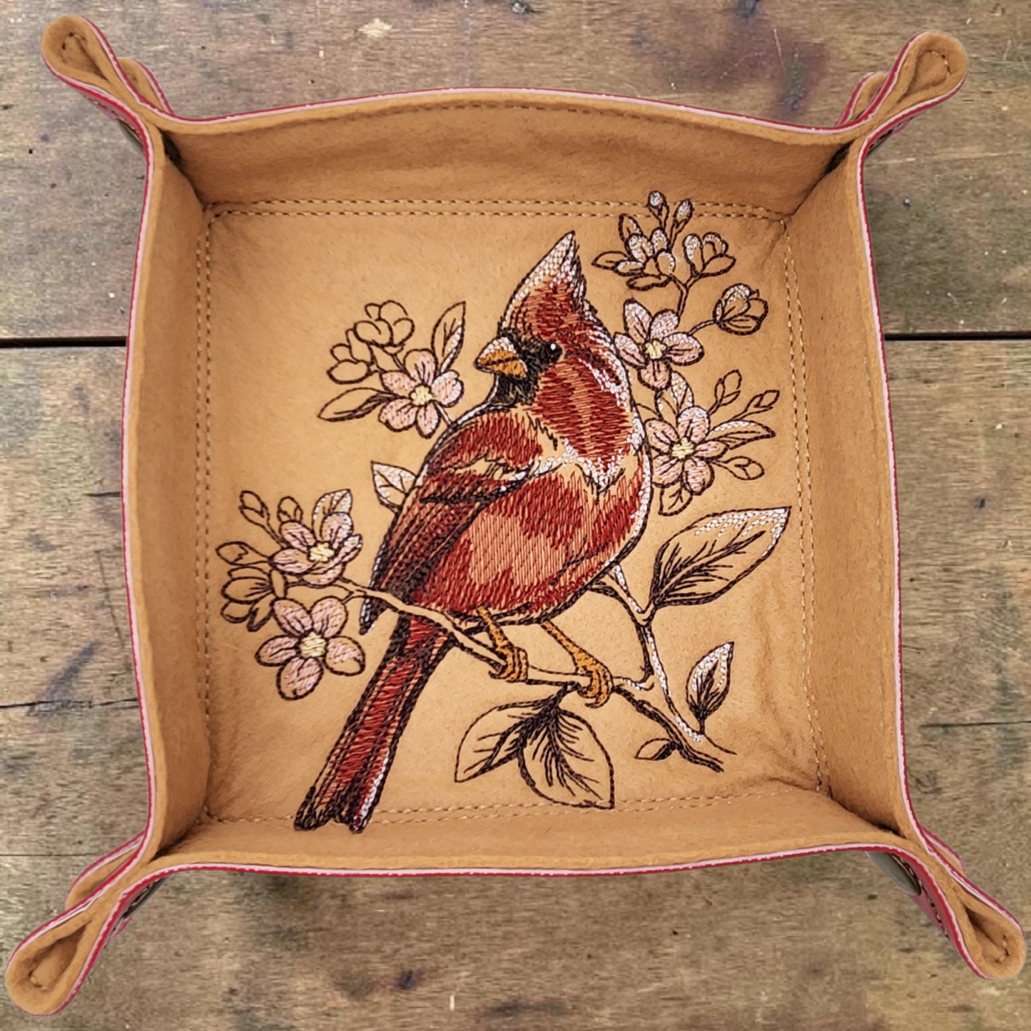 Blossom and Cardinal dice tray
