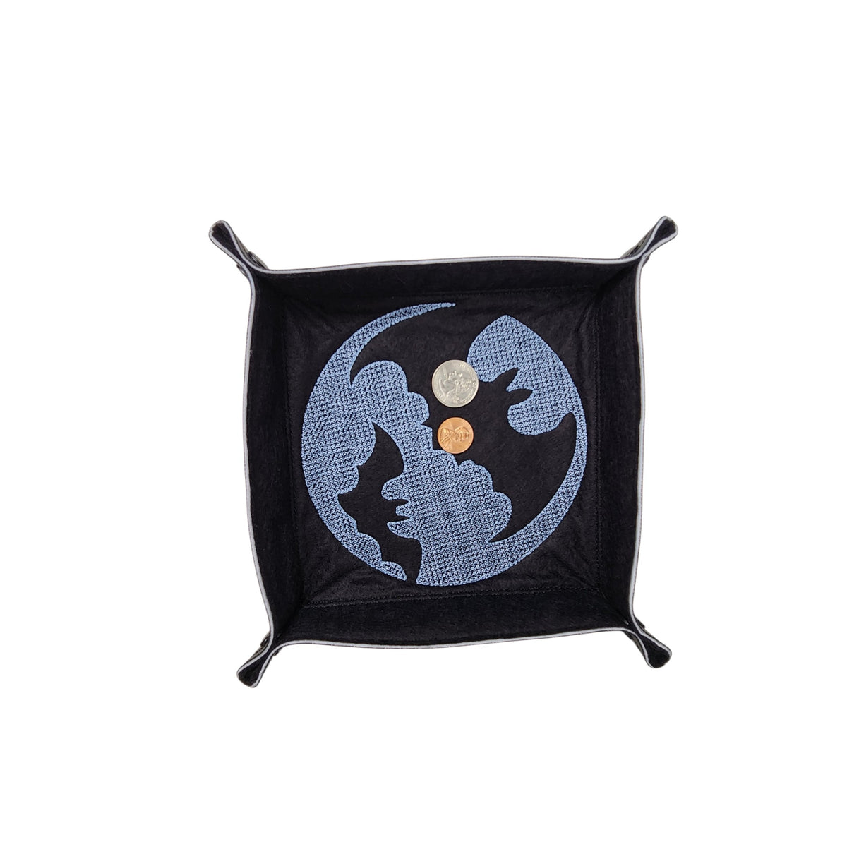Bats in flight dice tray