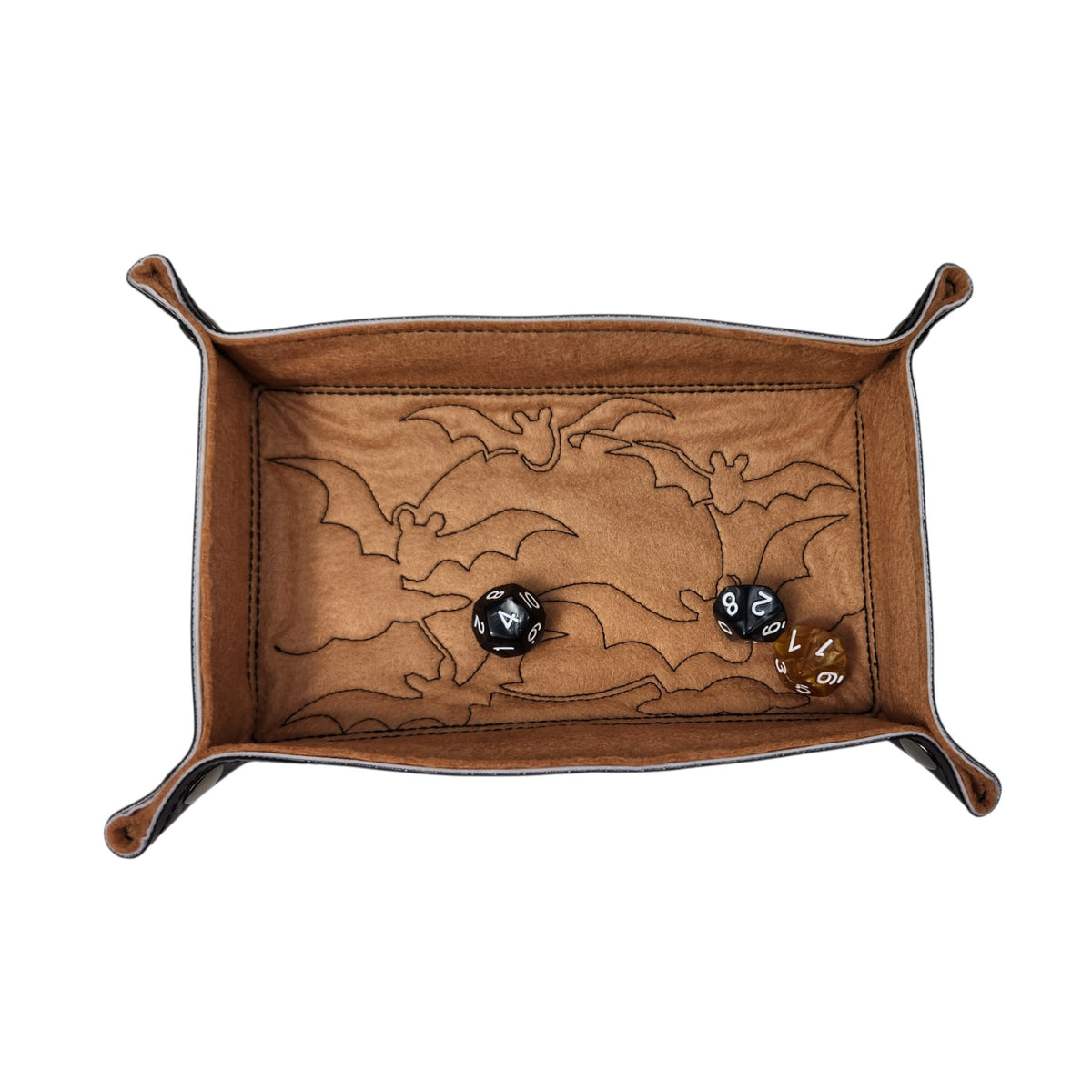 Bat dice tray, rectangle
