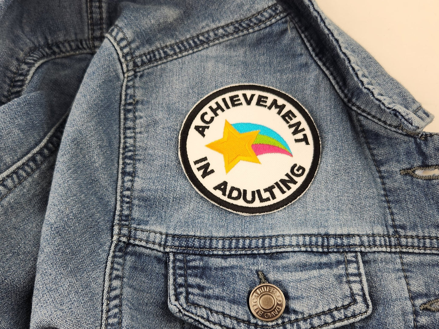 Adulting achievement iron on patch - Rowan Gate