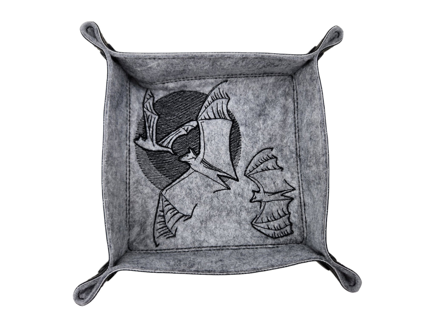 Bats in flight dice tray - Rowan Gate