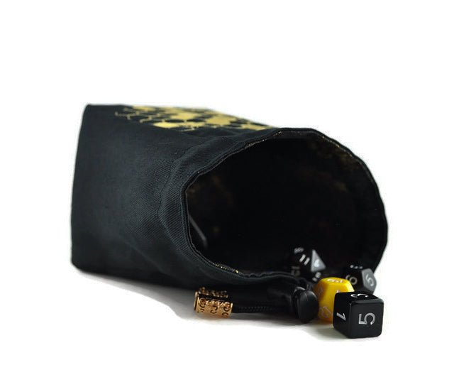 Bee and honeycomb Dice Bag - Rowan Gate