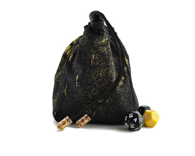 Bee and honeycomb Dice Bag - Rowan Gate