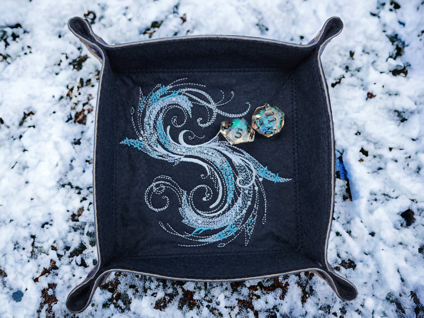 Cold Wind dice tray, spell - Rowan Gate