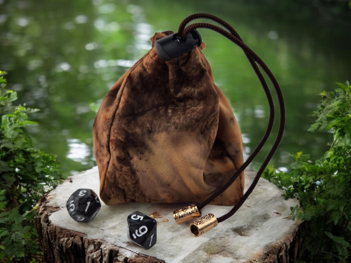 Crazy Squirrel dice bag - Rowan Gate