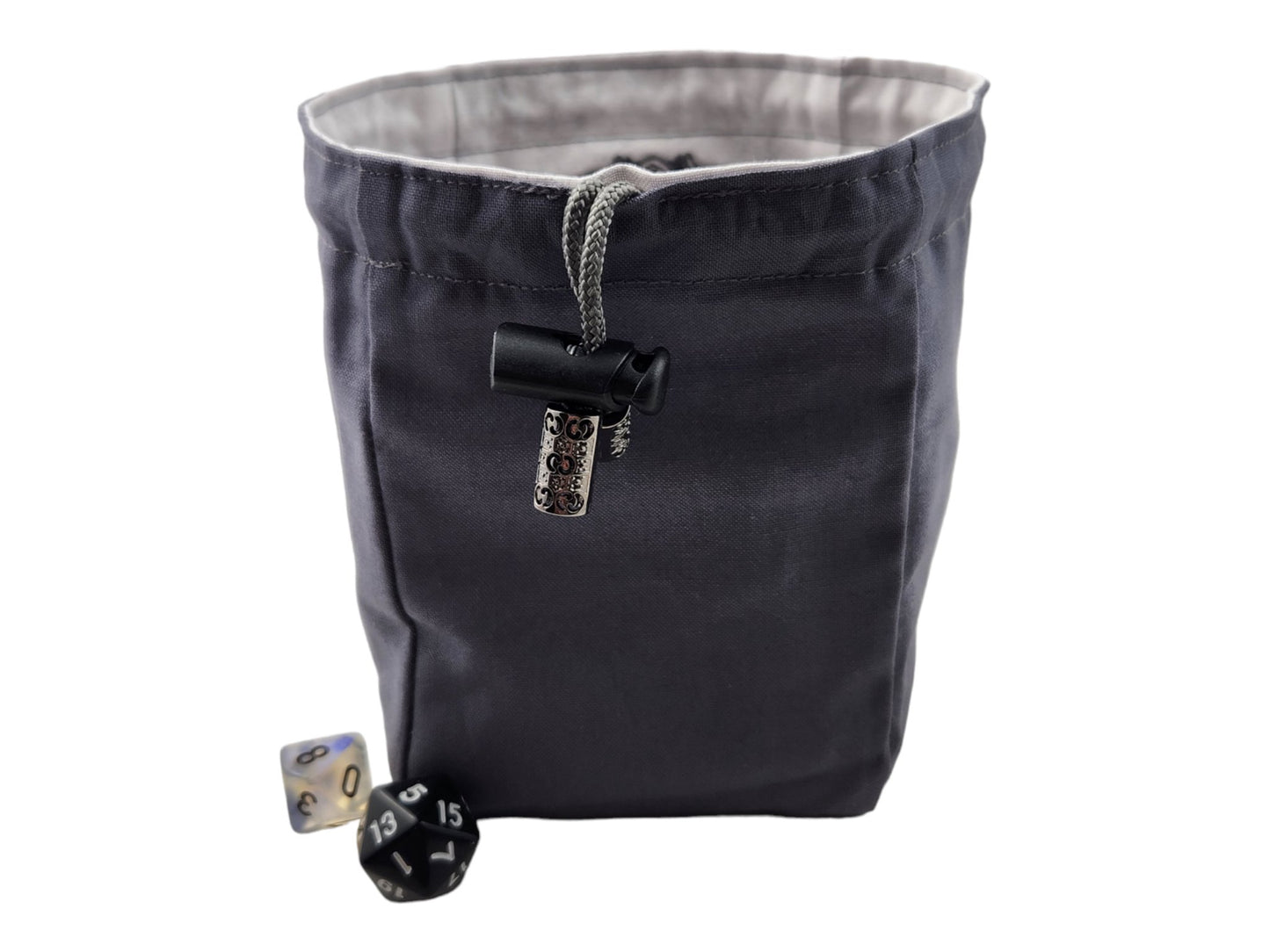 dice bag, decorative skull game pouch - Rowan Gate