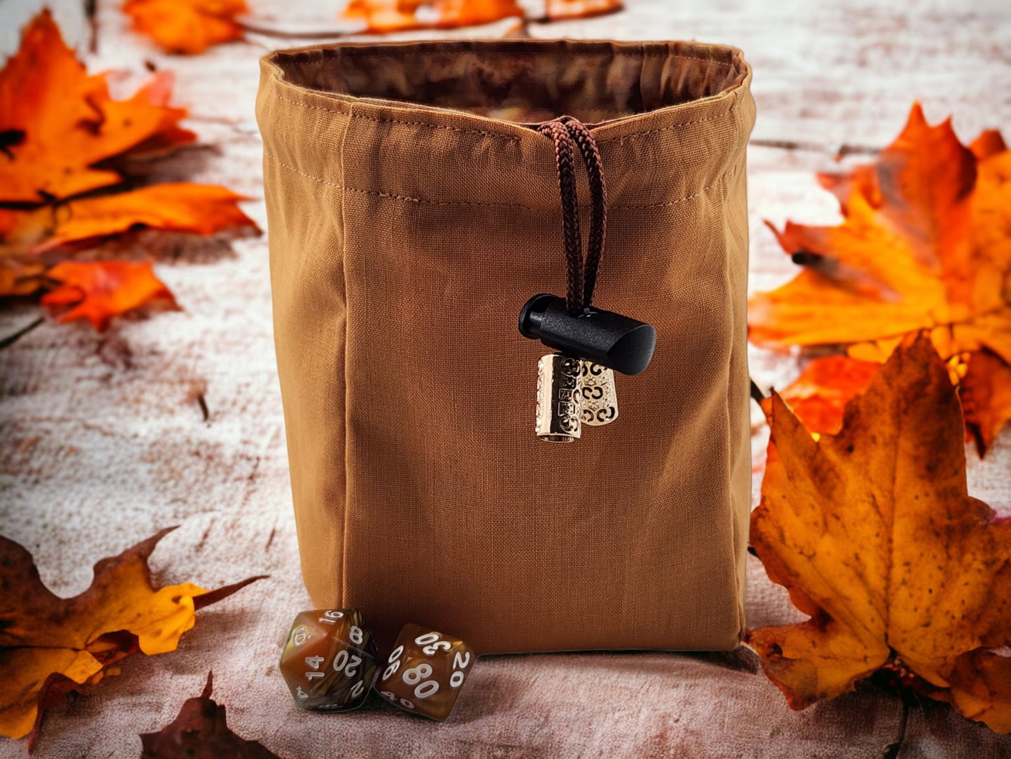 dnd dice bag, Maple Tree - Rowan Gate