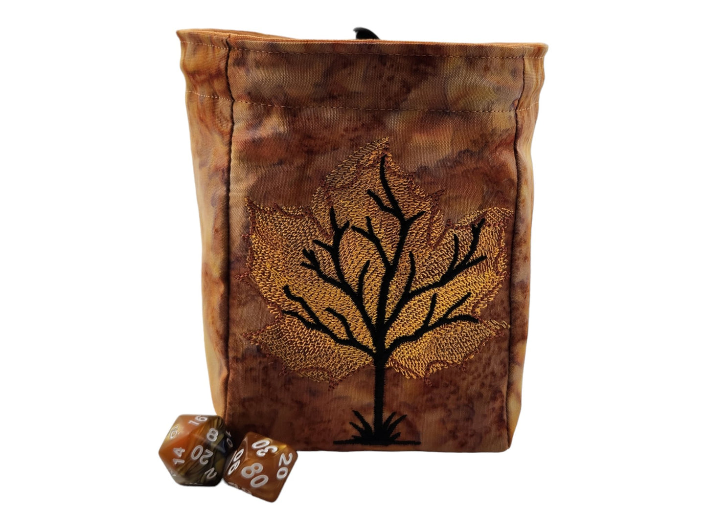 dnd dice bag, Maple Tree - Rowan Gate