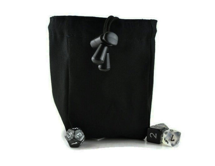 Dragon design dice bag, metallic pink - Rowan Gate
