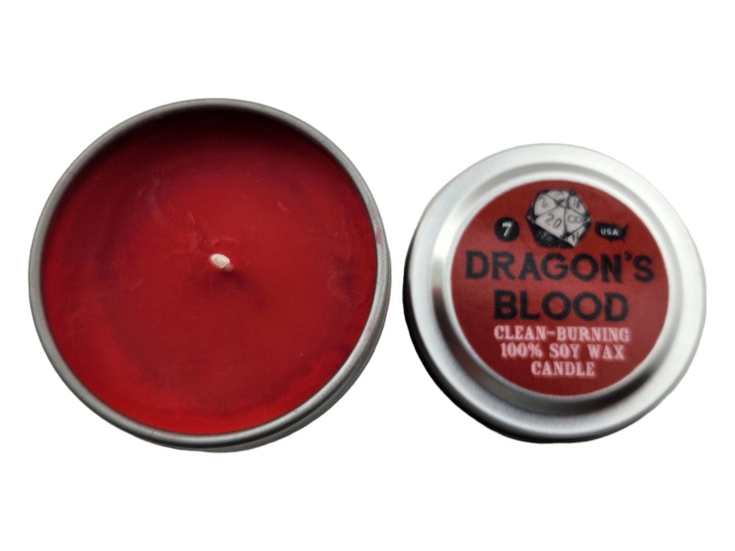 Dragon's Blood Soy Candle - Rowan Gate
