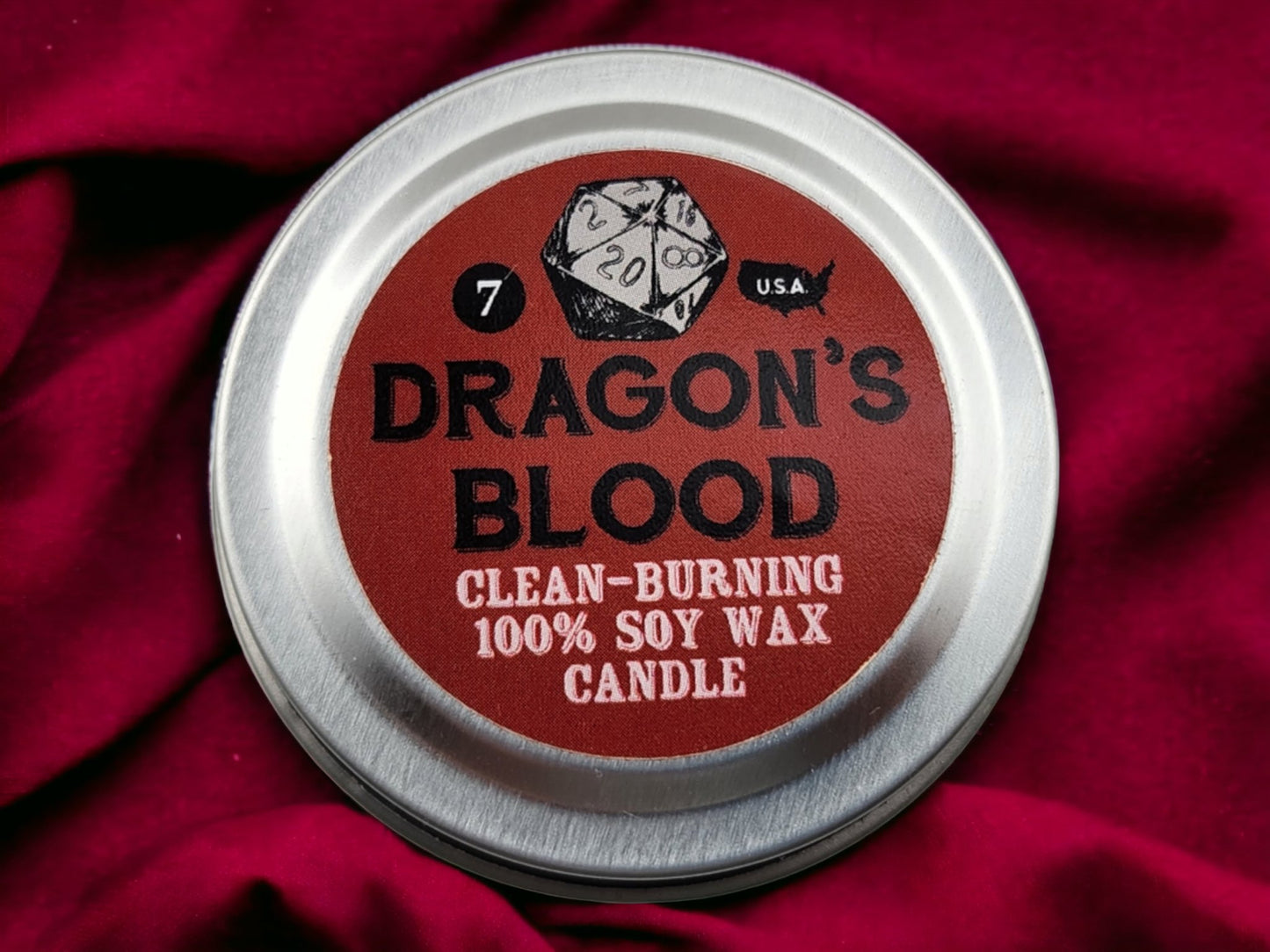 Dragon's Blood Soy Candle - Rowan Gate