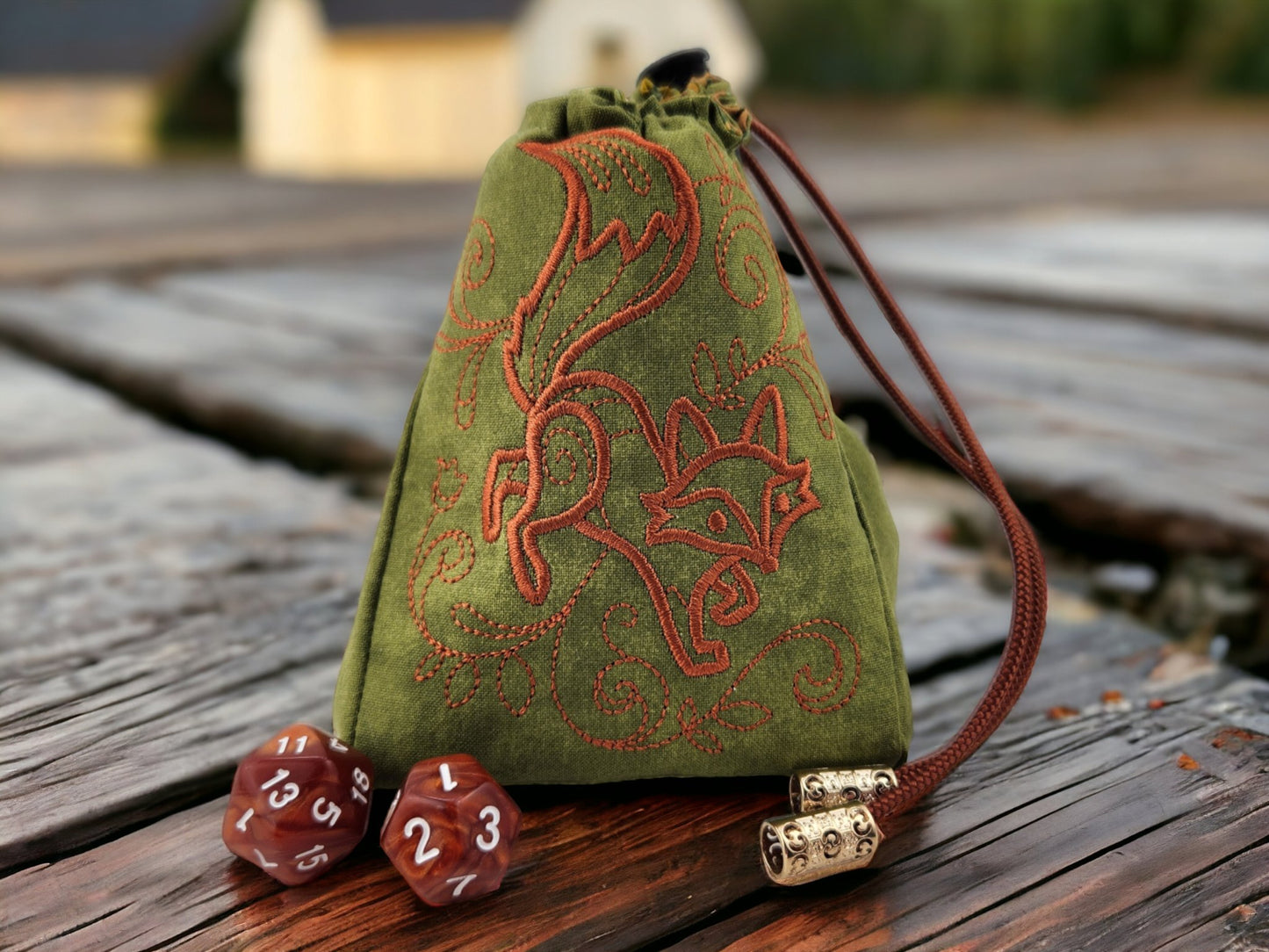 Fox Dice Bag - Rowan Gate