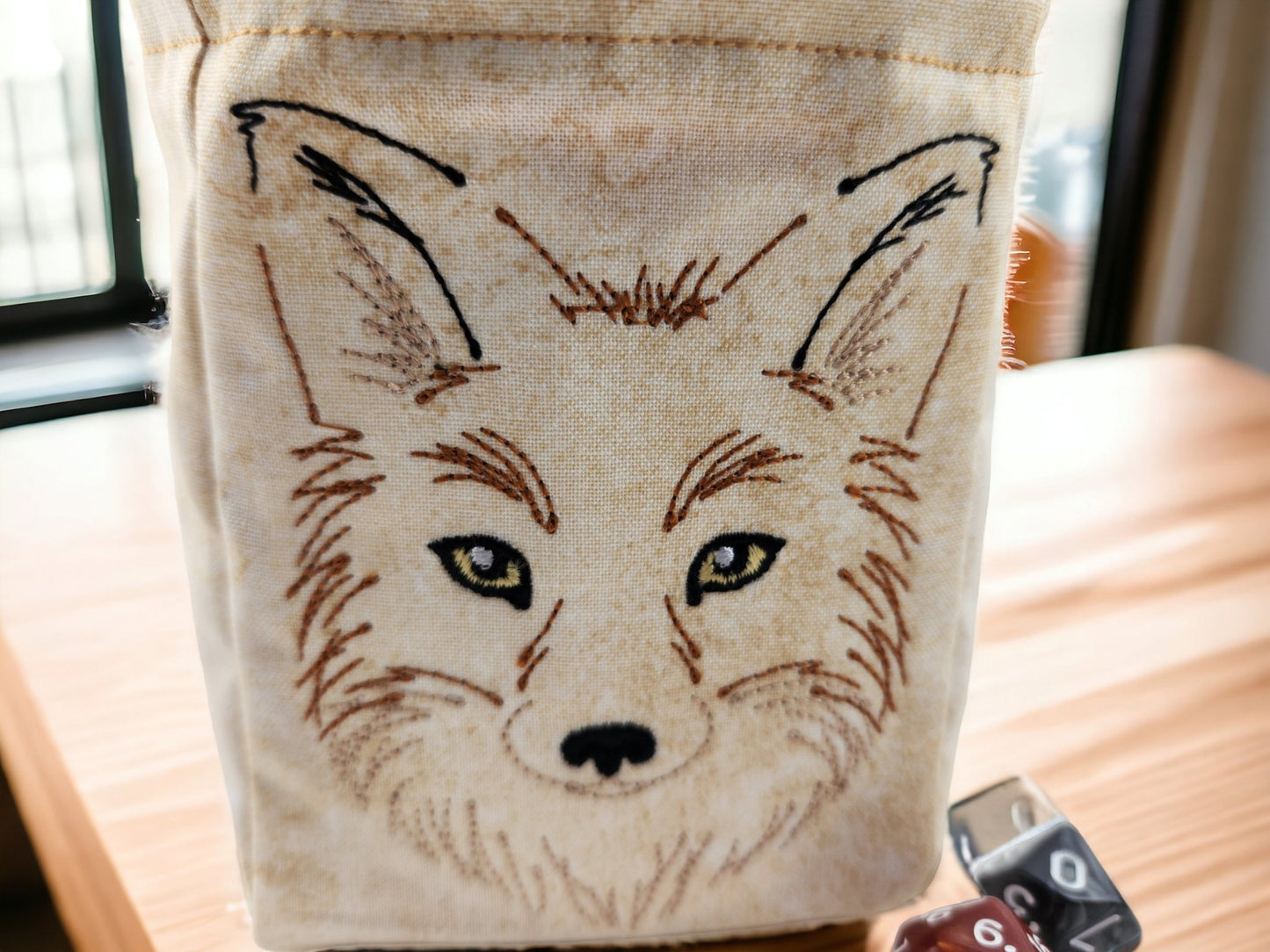Fox Face Dice Bag - Rowan Gate