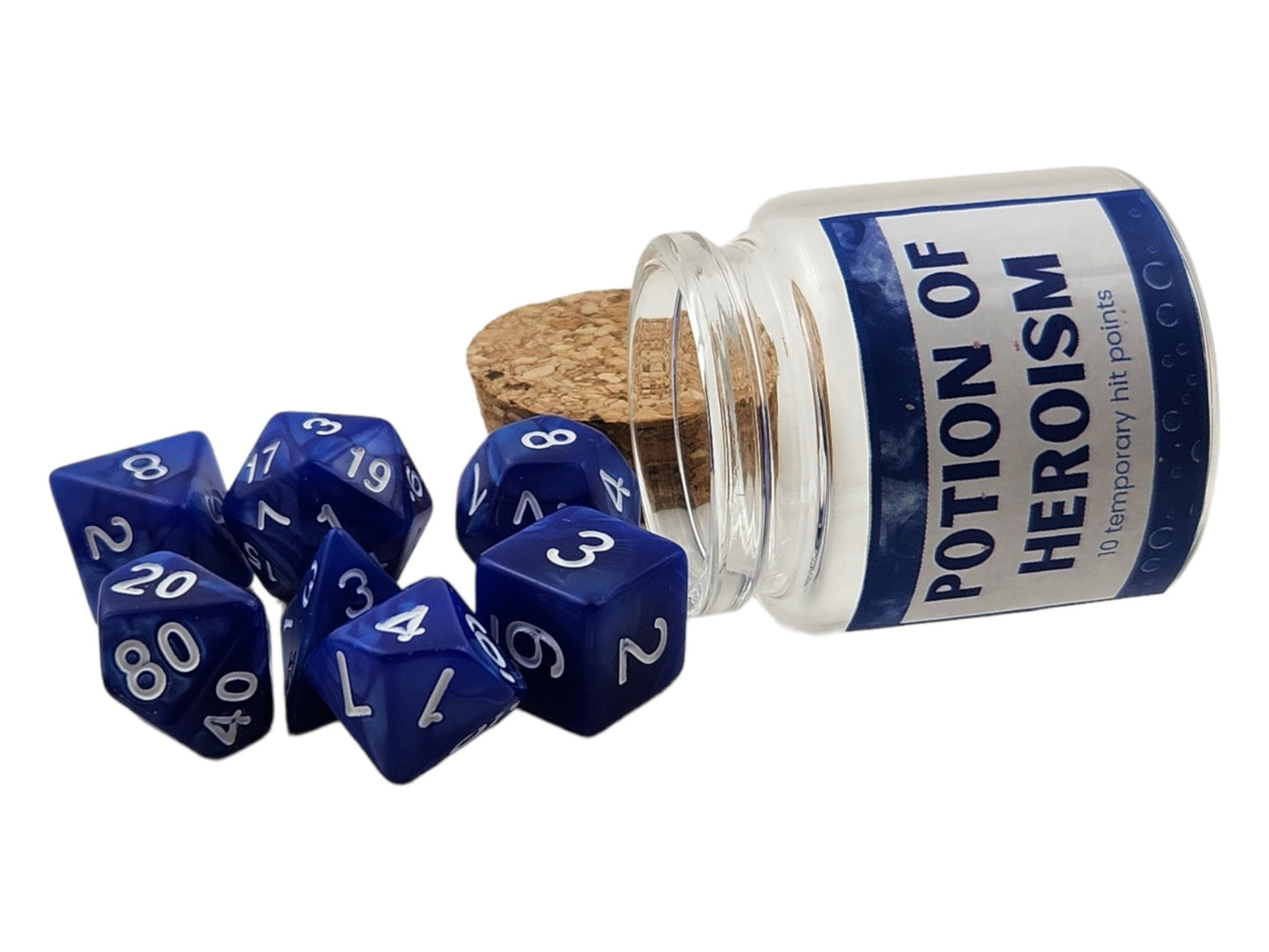 Heroism dice jar potion - Rowan Gate