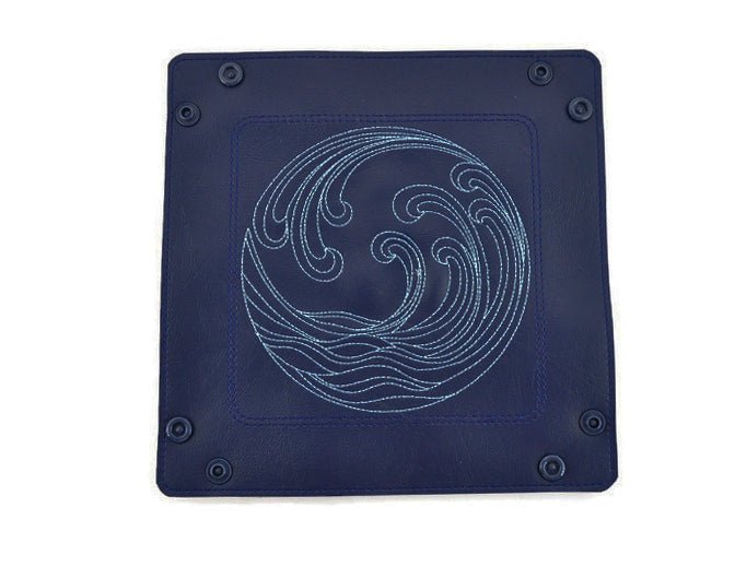 Ocean Circle Dice Tray - Rowan Gate
