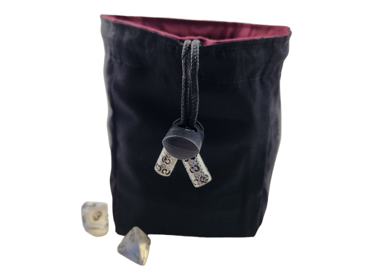 Raven, skull and moon dice bag - Rowan Gate