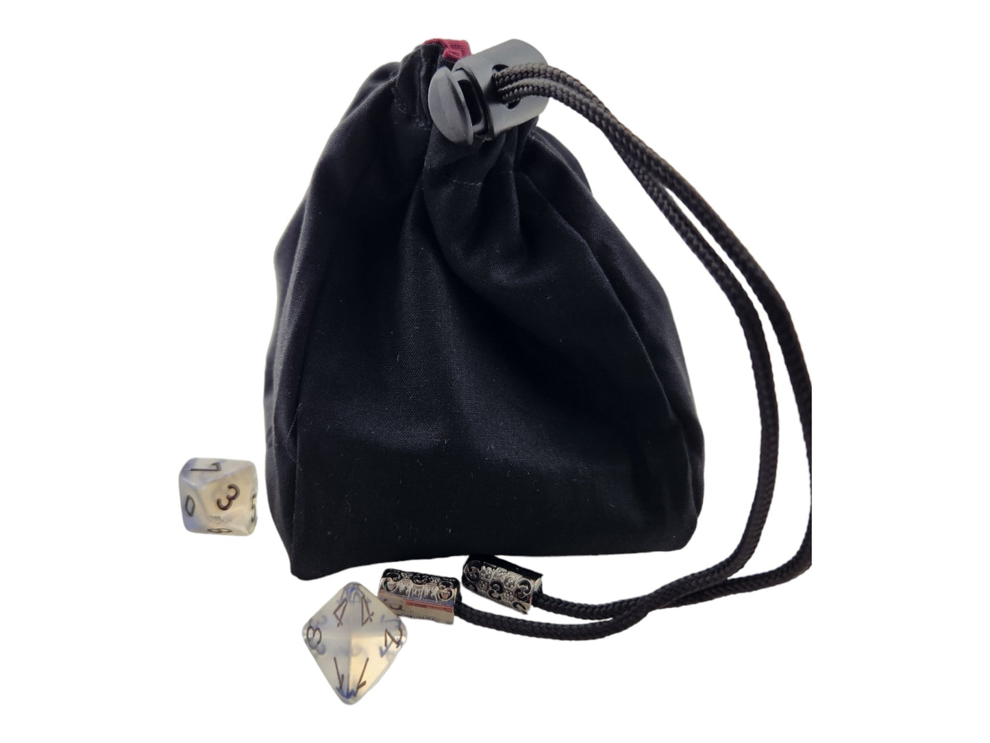 Raven, skull and moon dice bag - Rowan Gate