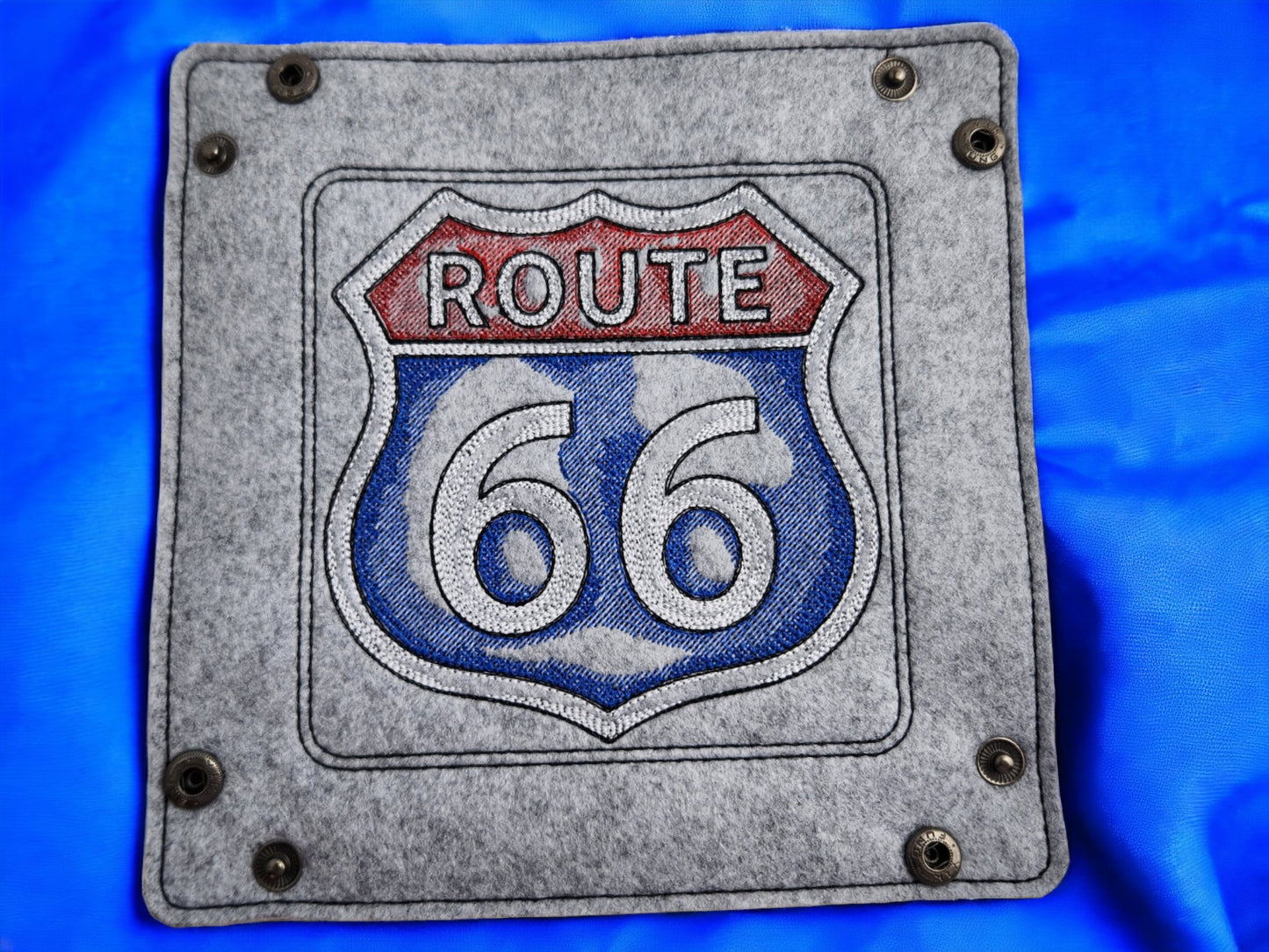 Route 66 sign dice tray - Rowan Gate