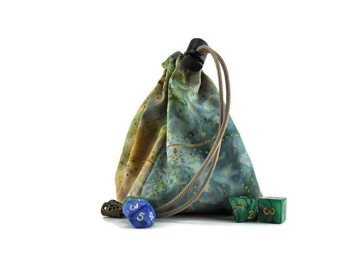 Seek wisdom owl dice bag - Rowan Gate