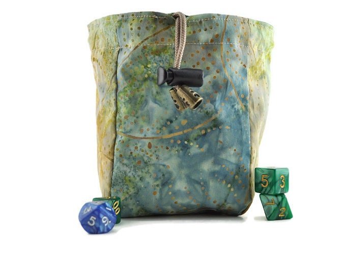 Seek wisdom owl dice bag - Rowan Gate
