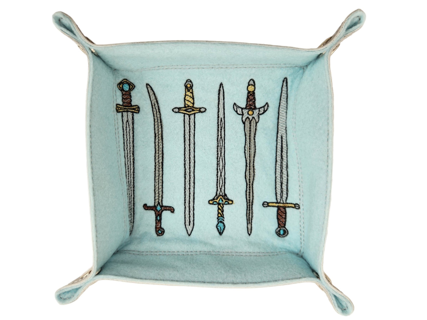 Set of swords dice tray - Rowan Gate