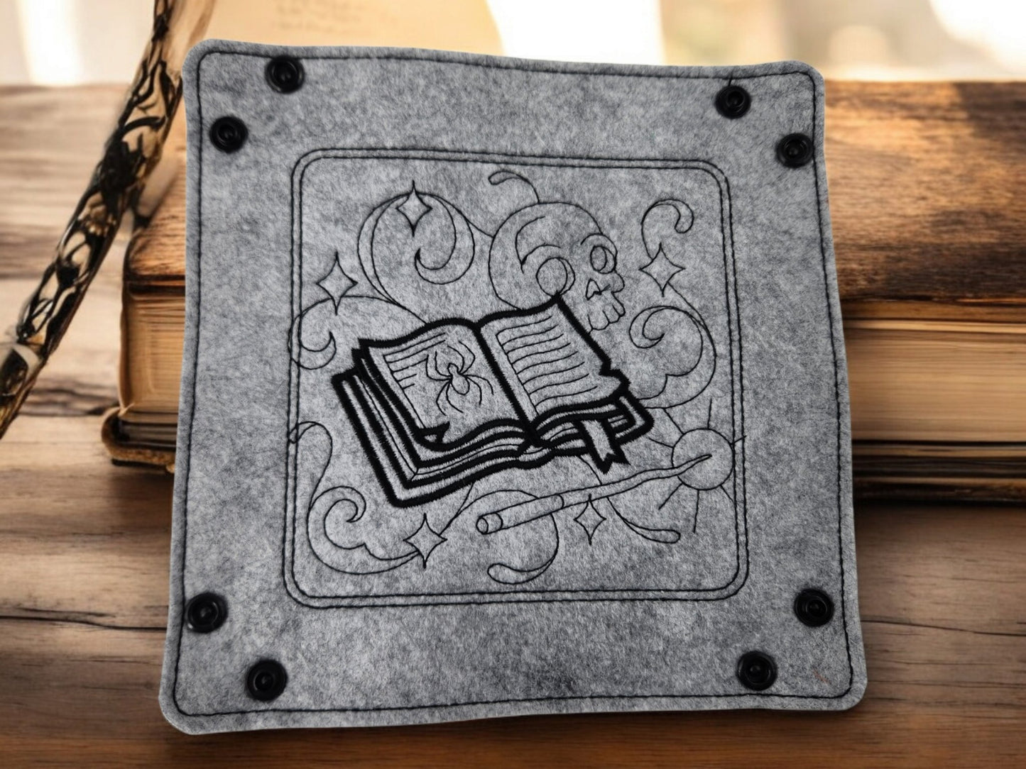 Spell Book Dice Tray - Rowan Gate