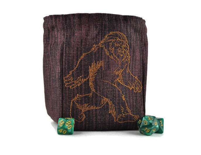 Walking Bigfoot dice bag - Rowan Gate