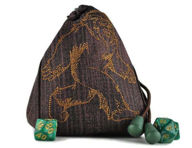 Walking Bigfoot dice bag - Rowan Gate