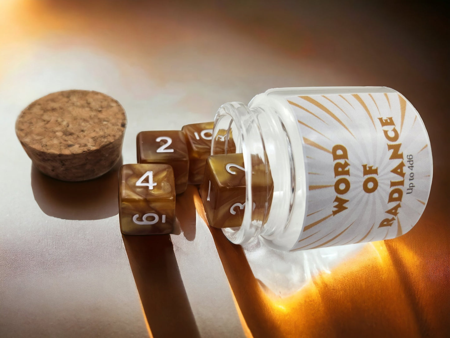 Word of Radiance dice set - Rowan Gate
